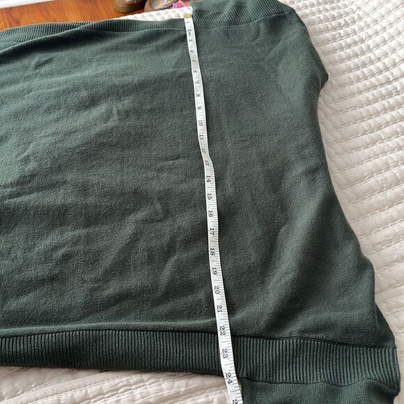 French Connection Sweater Womens Small‎ Green Turtleneck - Picture 6 of 8